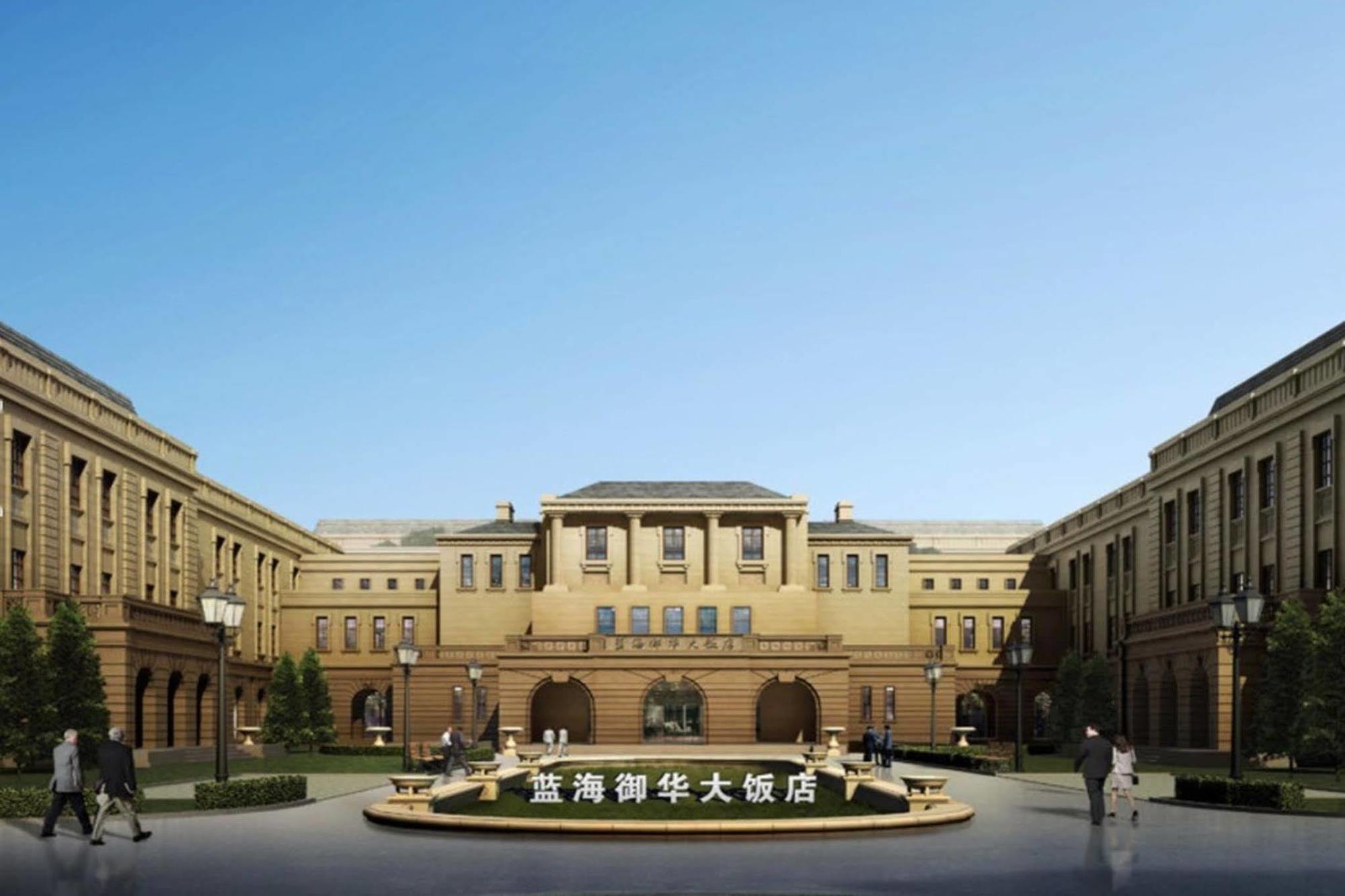 Luxury Blue Horizon Hotel Dongying Dış mekan fotoğraf