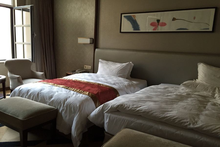 Luxury Blue Horizon Hotel Dongying Dış mekan fotoğraf