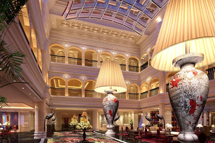 Luxury Blue Horizon Hotel Dongying Dış mekan fotoğraf